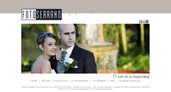 Desktop Screenshot of fotoserrano.com