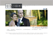 Tablet Screenshot of fotoserrano.com